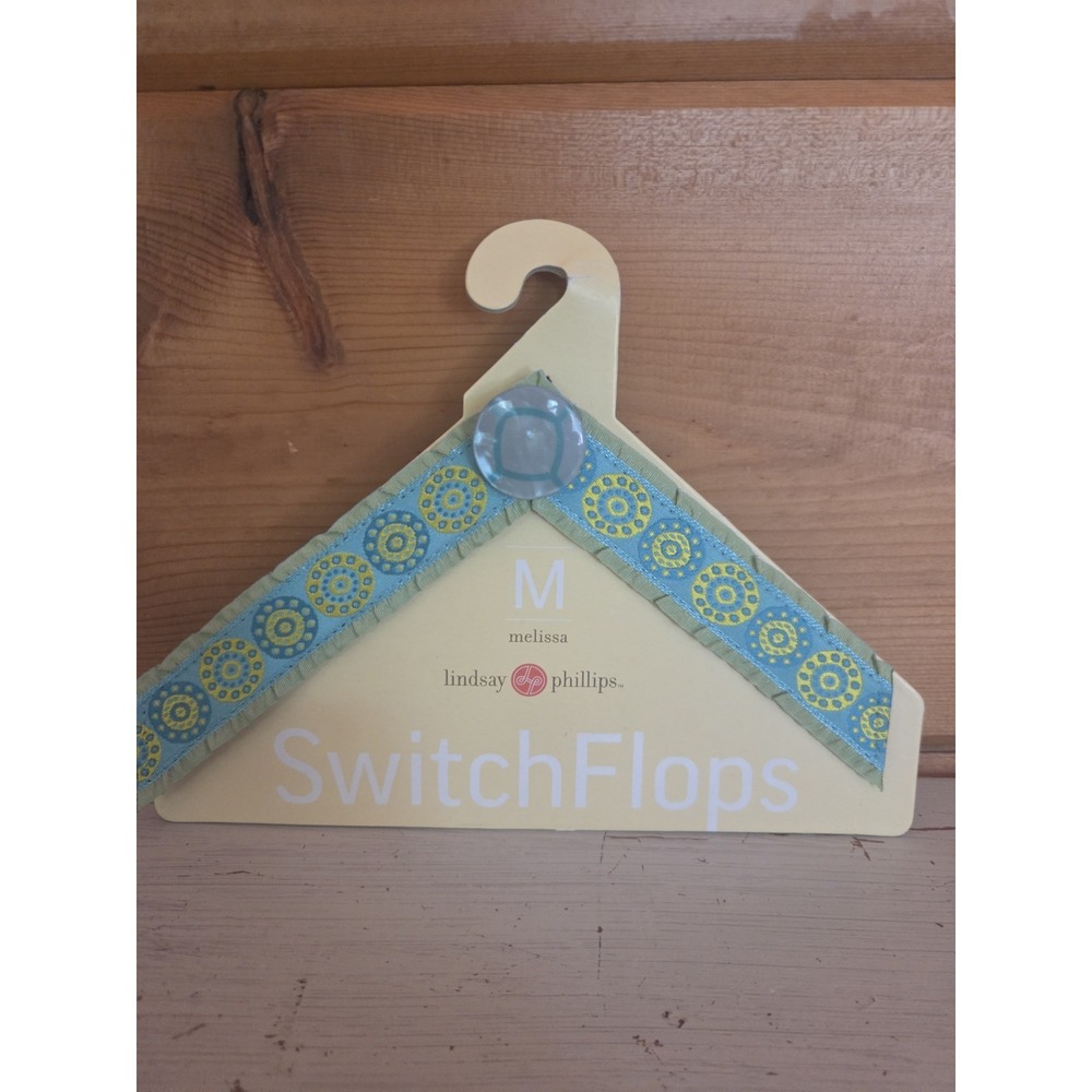 Lindsay Phillips Switchflops Interchangeable Straps Jami Size Medium 7/8 New